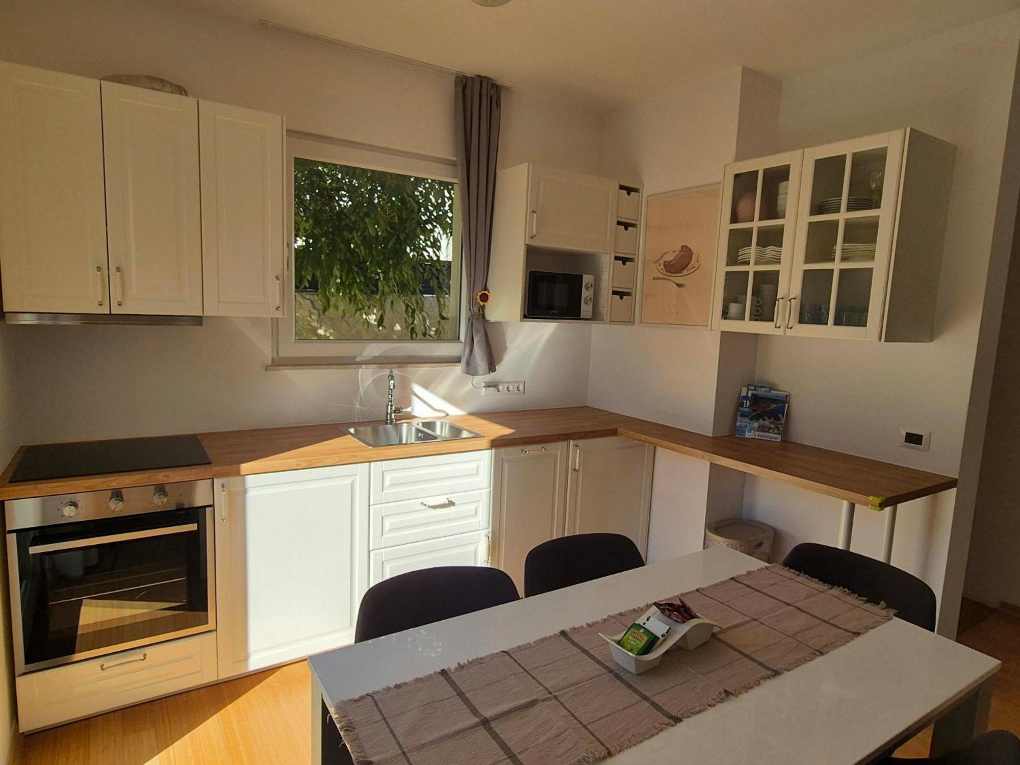 Luxury Two-Floor Apartment In Petrcane With Garden And Pool Exterior foto